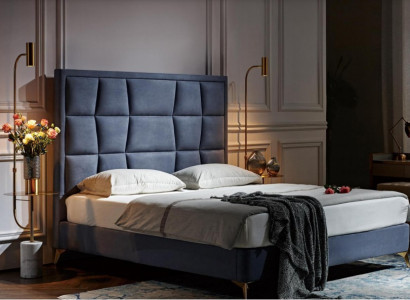 Komplettes Schlafzimmer Set Bett 2x Nachttisch 3 tlg. Sets Betten Designer Luxus